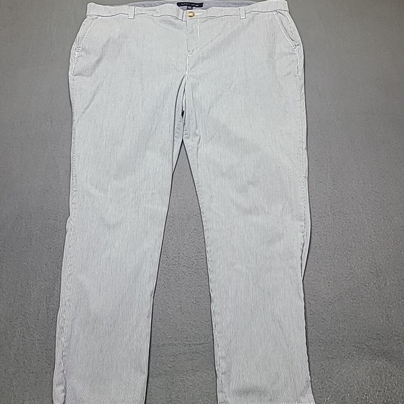 Tommy Hilfiger Womens Chino Pants 20 Striped Multicolor - Picture 2 of 16